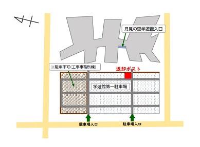 返却ポスト位置